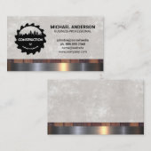 Logo "Saw Hammer" | Erbauer Visitenkarte (Vorne/Hinten)