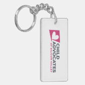 Logo-Schlüsselanhänger Schlüsselanhänger (Vorderseite links)