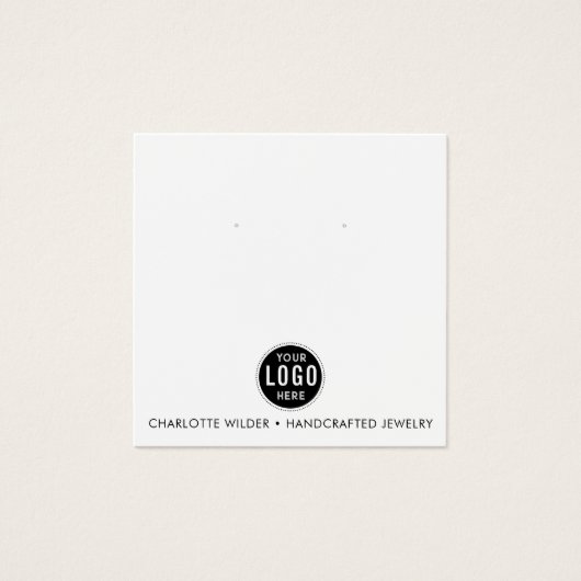 Logo-Schmuckkarte (Vorderseite)