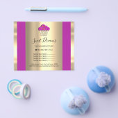 Logo Schönheitssalon Süßgebäck Preisliste Flyer (Einzeln)