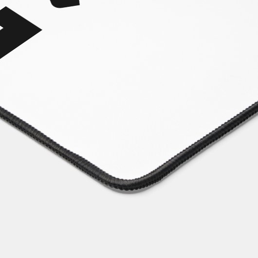 Logo-Schreibtisch - Logo oben Schreibtischunterlage (Ecke)