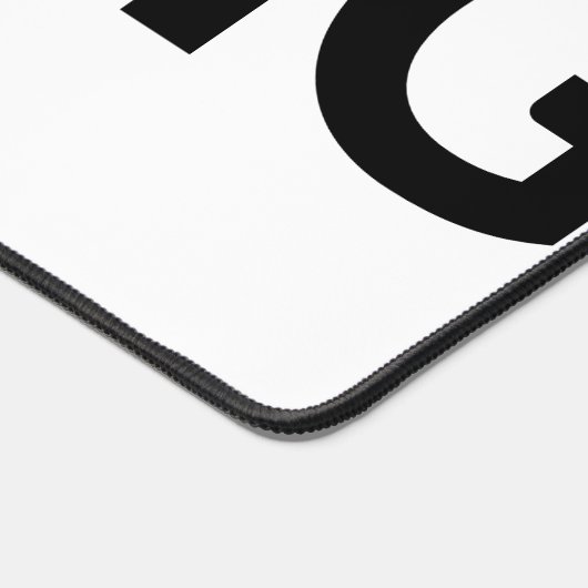 Logo-Schreibtisch Schreibtischunterlage (Ecke)