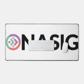 Logo-Schreibtisch Schreibtischunterlage (Tastatur & Maus)