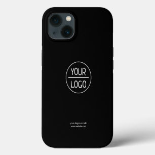 Logo Schwarz Business Minimalist iPhone Hülle