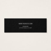 Logo-Schwarz-weiß-Business-Label-Markierung (Rückseite)