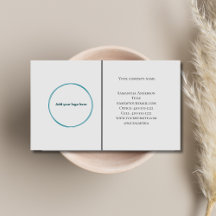 Logo Schwarz Weiß Grau Minimalistisch Professionel