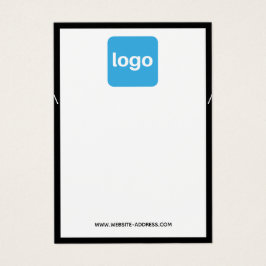 Logo-Schwarz-weißer Netzwerkanzeiger hinzufügen