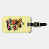 Logo "Scooby-Doo "Scooby Snacks" Gepäckanhänger (Vorderseite horizontal)