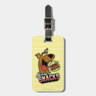 Logo "Scooby-Doo "Scooby Snacks" Gepäckanhänger