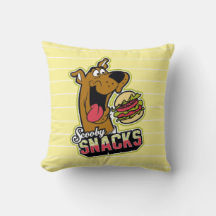 Logo "Scooby-Doo "Scooby Snacks" Kissen