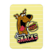 Logo "Scooby-Doo "Scooby Snacks" Magnet (Vertikal)