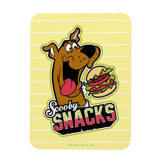 Logo "Scooby-Doo "Scooby Snacks" Magnet (Vertikal)