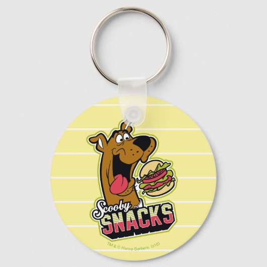 Logo "Scooby-Doo "Scooby Snacks" Schlüsselanhänger (Vorderseite)