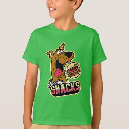 Logo "Scooby-Doo "Scooby Snacks" T-Shirt (Vorderseite)