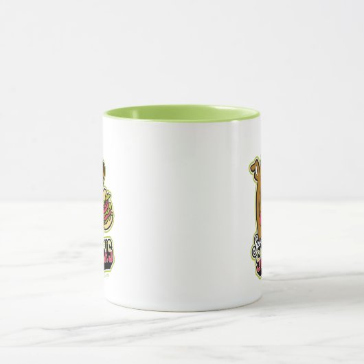 Logo "Scooby-Doo "Scooby Snacks" Tasse (Zentrum)