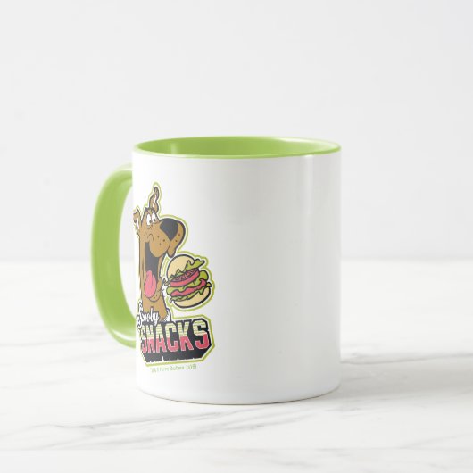 Logo "Scooby-Doo "Scooby Snacks" Tasse (Vorderseite Links)