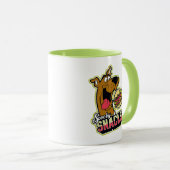 Logo "Scooby-Doo "Scooby Snacks" Tasse (VorderseiteRechts)