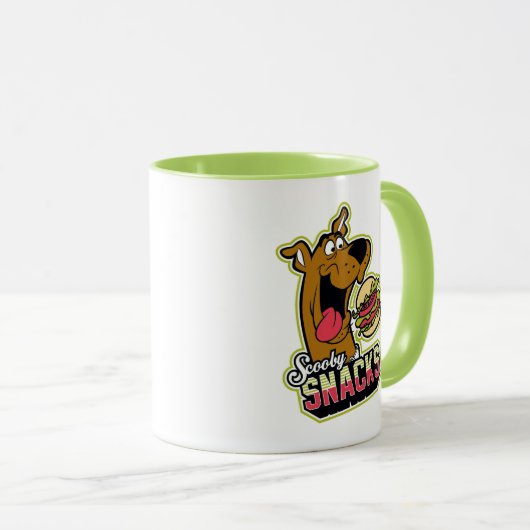 Logo "Scooby-Doo "Scooby Snacks" Tasse (VorderseiteRechts)