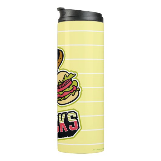 Logo "Scooby-Doo "Scooby Snacks" Thermosbecher (Nach rechts gedreht)