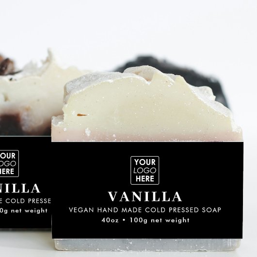 Logo-Seife Bauchband-Vorlage Produktkennzeichnung Einladungsbanderole