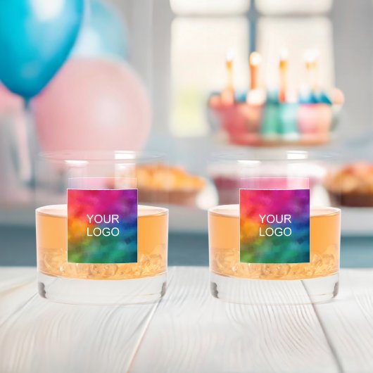 Logo-Set für Unternehmen mit benutzerdefiniertem T Whiskyglas (Insitu (Baby Party))