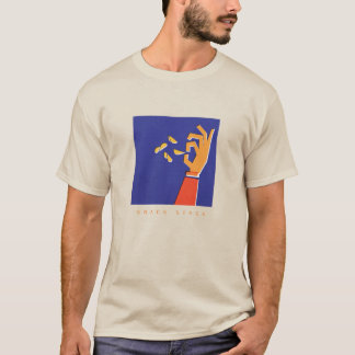 Logo-Shirt "Snack Stack" (Handschrift und Chips) T-Shirt