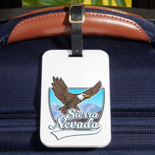 Logo Sierra Nevada USA Gepäckanhänger (Vorderseite Insitu 2)