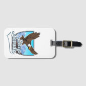 Logo Sierra Nevada USA Gepäckanhänger (Vorderseite (Horizontal))