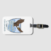 Logo Sierra Nevada USA Gepäckanhänger (Vorderseite (Horizontal))