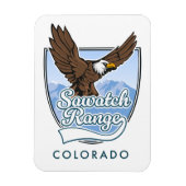 Logo Sierra Nevada USA Magnet (Vertikal)