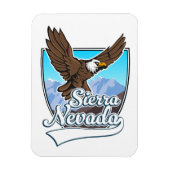 Logo Sierra Nevada USA Magnet (Vertikal)