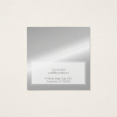 Logo Silver Ice Imitate Metallische Ohrring-Displa (Rückseite)