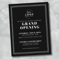 Logo Simple Business Grand Opening