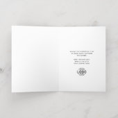 Logo Simple Christmas Tree Blue Ribbons Business (Innen Abgelegt)