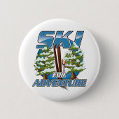 Logo "Ski for Adventure" Button (Vorderseite)