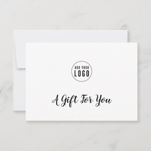 Logo-Skript und Geschenkgutachten für Schreibmasch (Vorderseite)