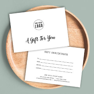 Logo-Skript und Geschenkgutachten für Schreibmasch