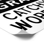 Logo-Slogan Funny Poster (Ecke)