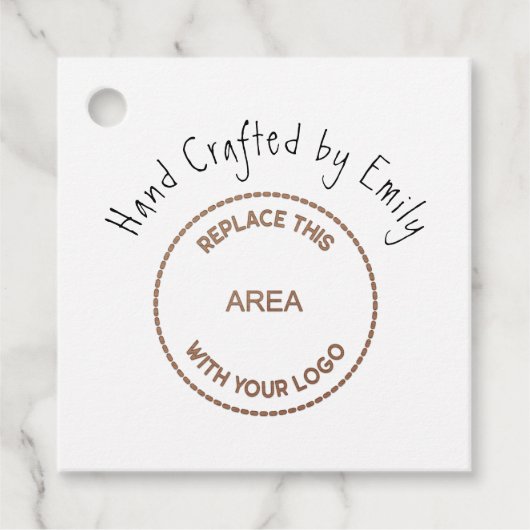 Logo "Small Craft Business Name Thanke Website" Geschenkanhänger