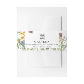 Logo Soap Bly Band Wildblume Product Label Wrap (Vorderseite Beispiel)