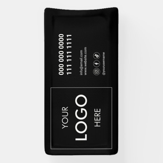 Logo "Social Media" Banner (Vertikal)