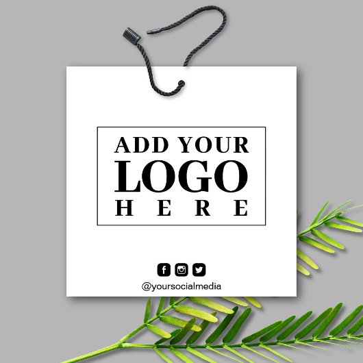 Logo Social Media Beruflich Hang Tag