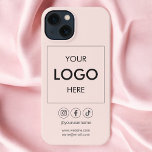 Logo Social Media BusinessiPhone-Fall iPhone 13 Hülle<br><div class="desc">Fügen Sie Ihr Logo hinzu.</div>