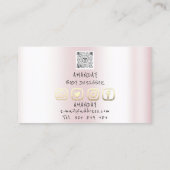 Logo-Social-Media-Logo QR-Code Visitenkarte (Rückseite)