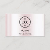 Logo-Social-Media-Logo QR-Code Visitenkarte (Vorderseite)