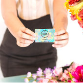 Logo-Social-Media-Logo QR-Code Visitenkarte