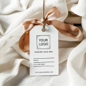 Logo Social Media Minimal Preis-Label DIY BLUSH Visitenkarte