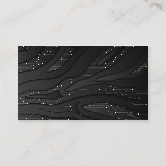 Logo "Solar Energy Power" | Tech Visitenkarte (Rückseite)