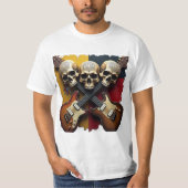 Logo Spanien entdecken T-Shirt (Vorderseite)