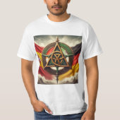 Logo Spanien entdecken T-Shirt (Vorderseite)